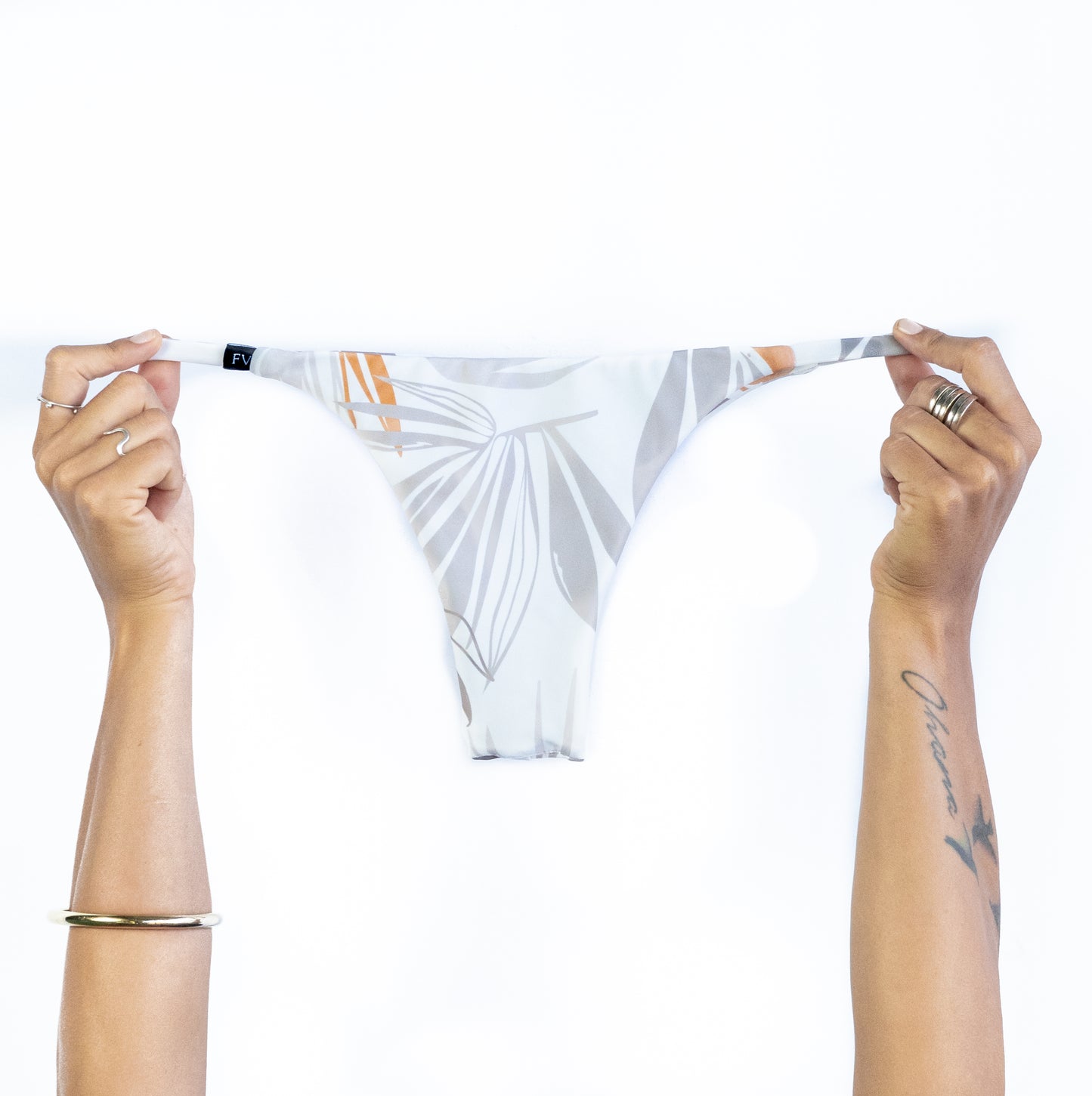 Bottom Kiribati - Pepa Print Blanco