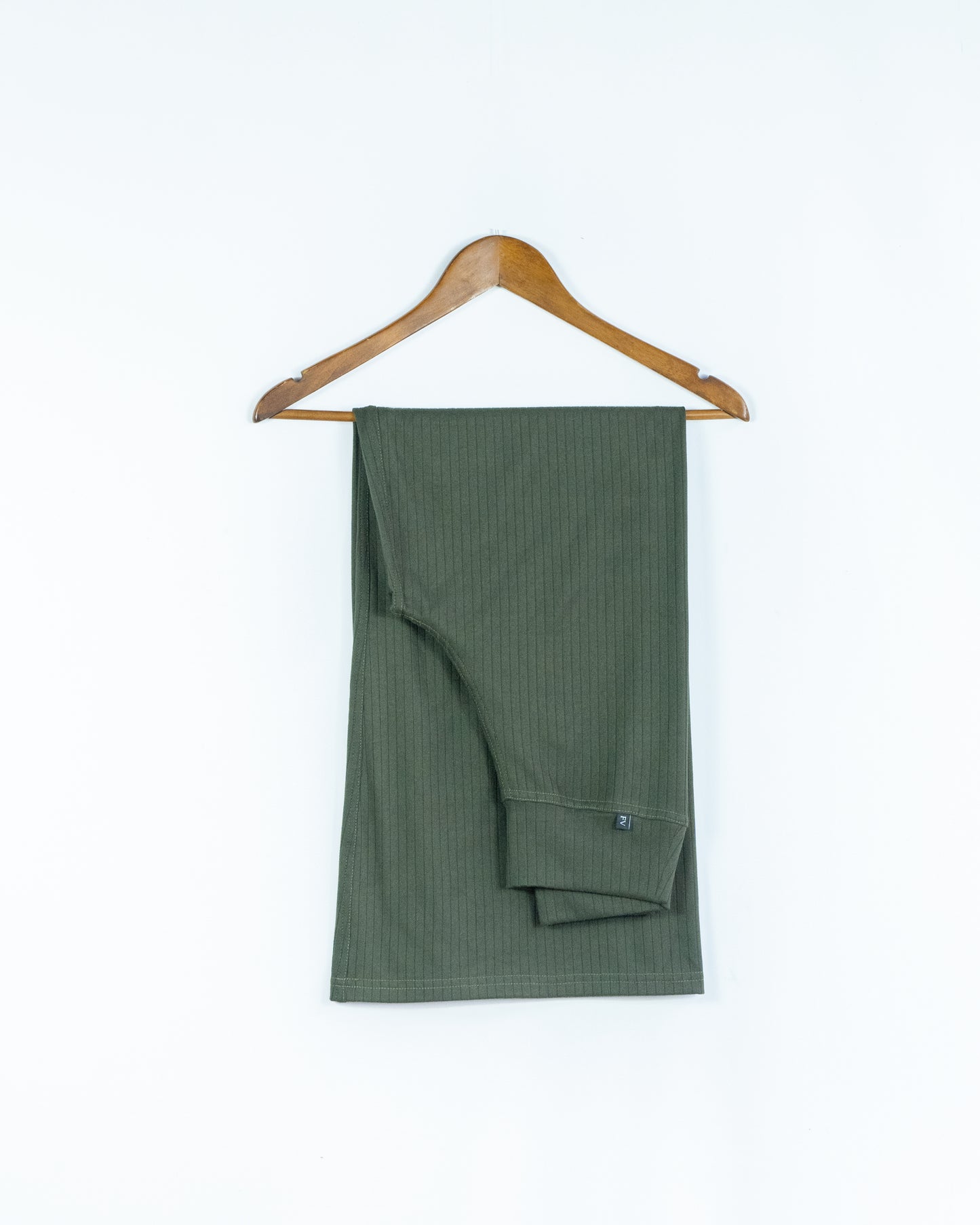 Pantalon Ancho - Verde Musgo con texturas