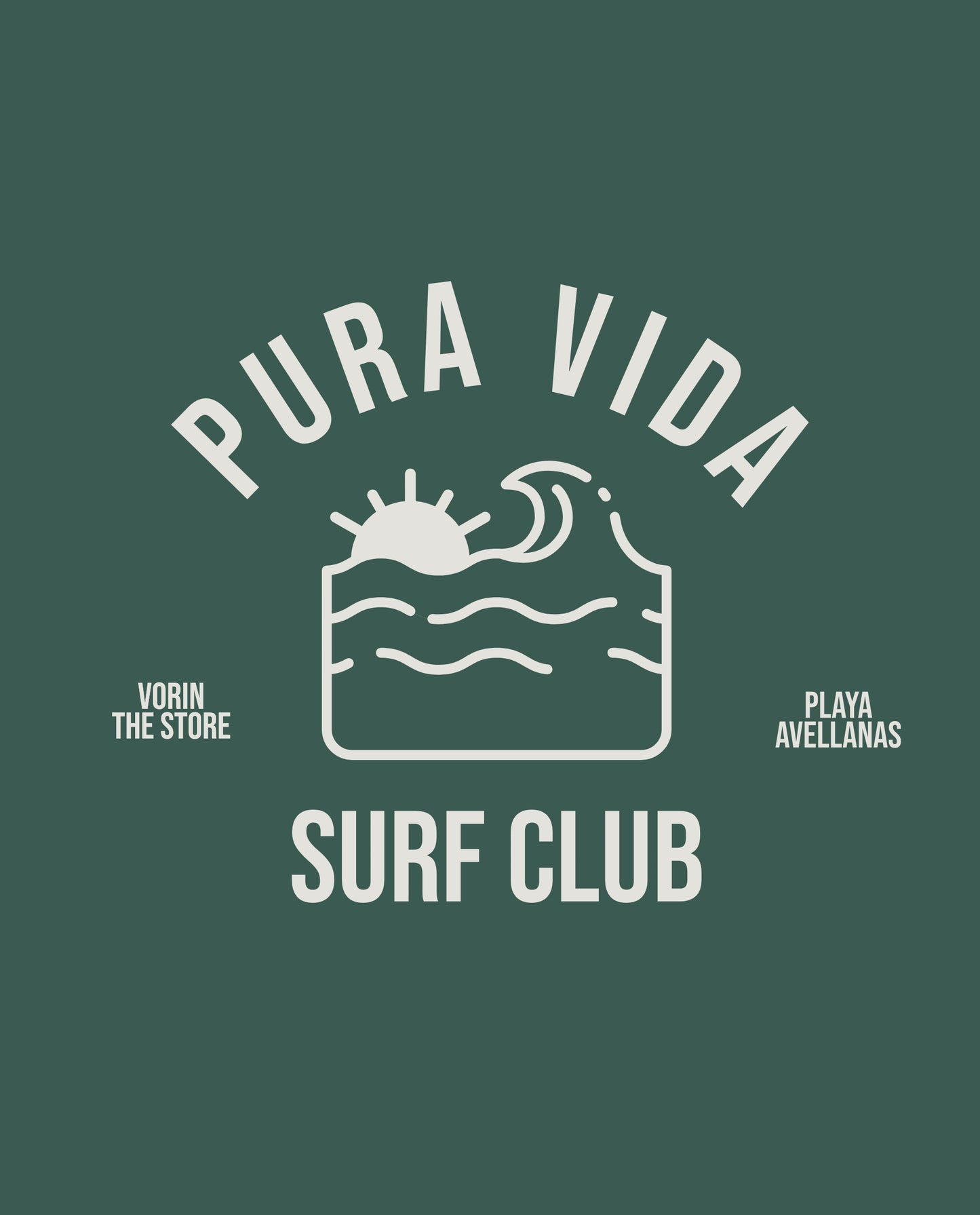 Bucket Hat SURF CLUB Verde – Sombrero Unisex | VORIN