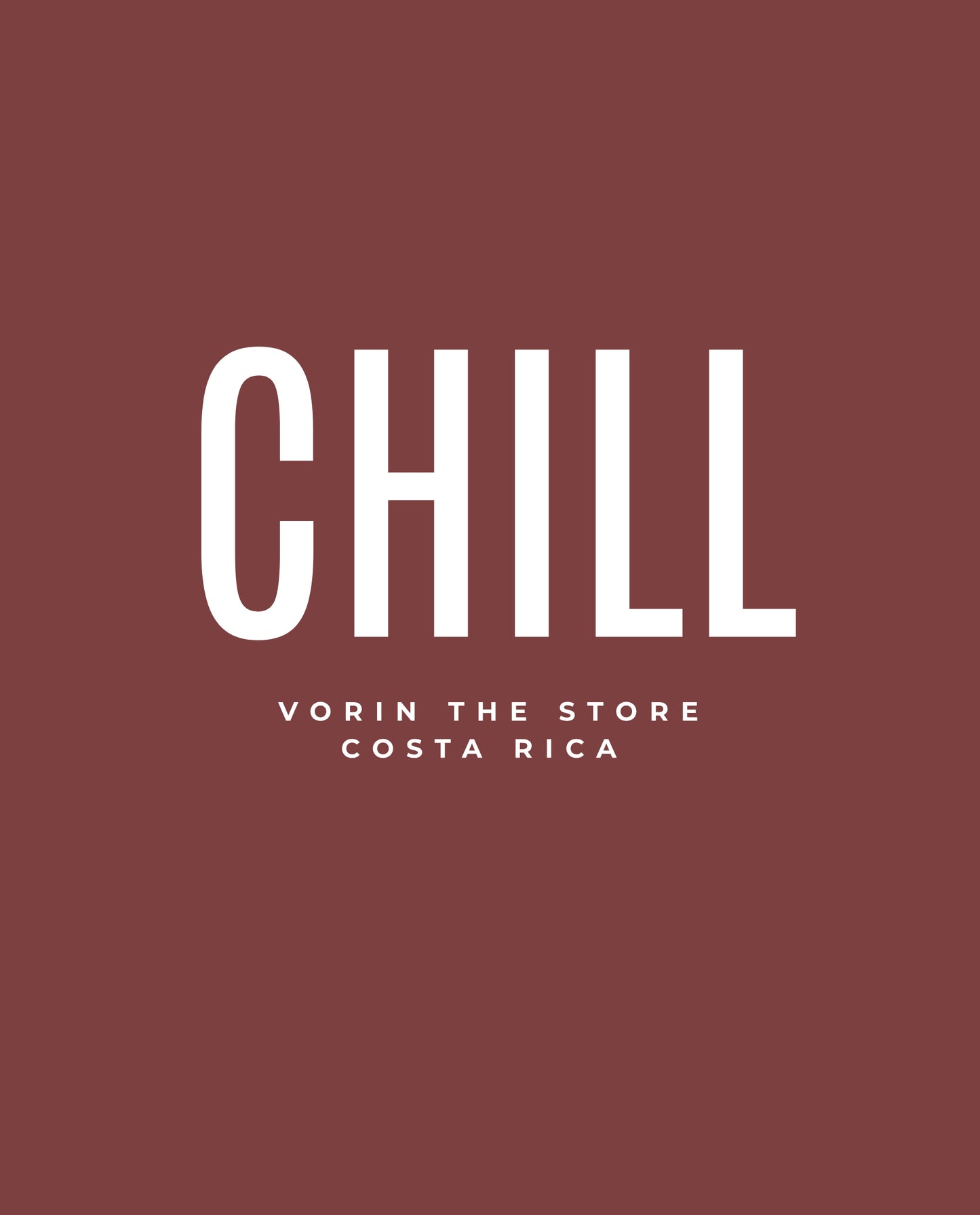 Bucket Hat CHILL Bordó – Sombrero Unisex | VORIN