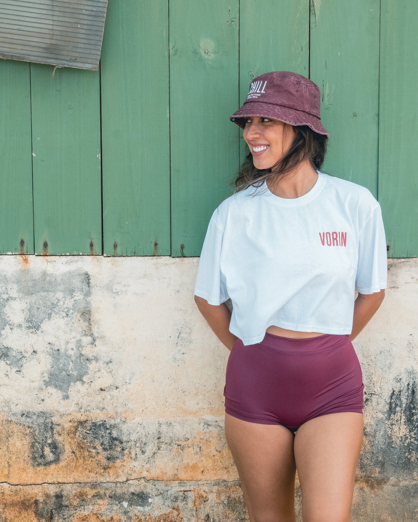 Bucket Hat CHILL Bordó – Sombrero Unisex | VORIN