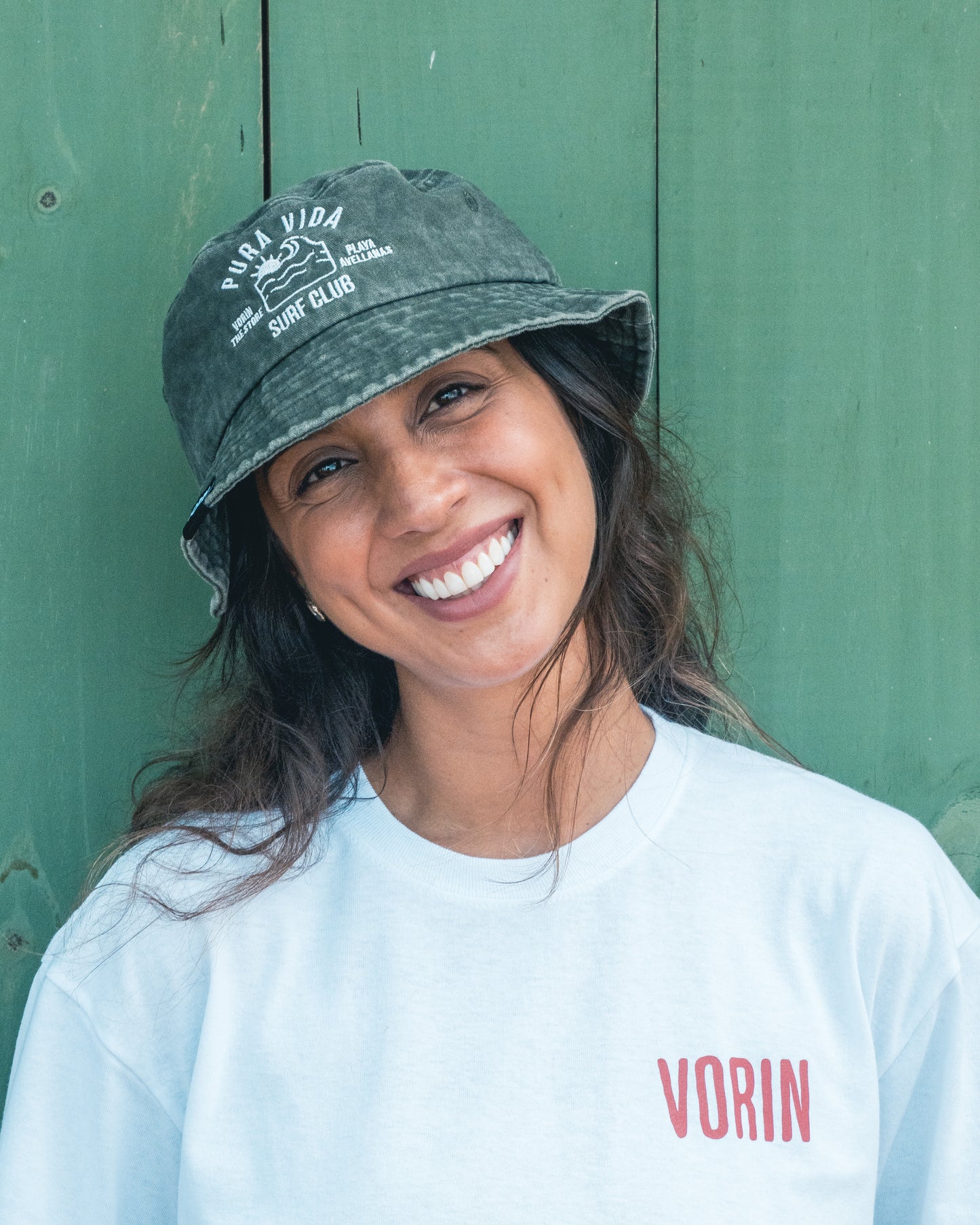 Bucket Hat SURF CLUB Verde – Sombrero Unisex | VORIN