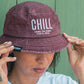 Bucket Hat CHILL Bordó – Sombrero Unisex | VORIN