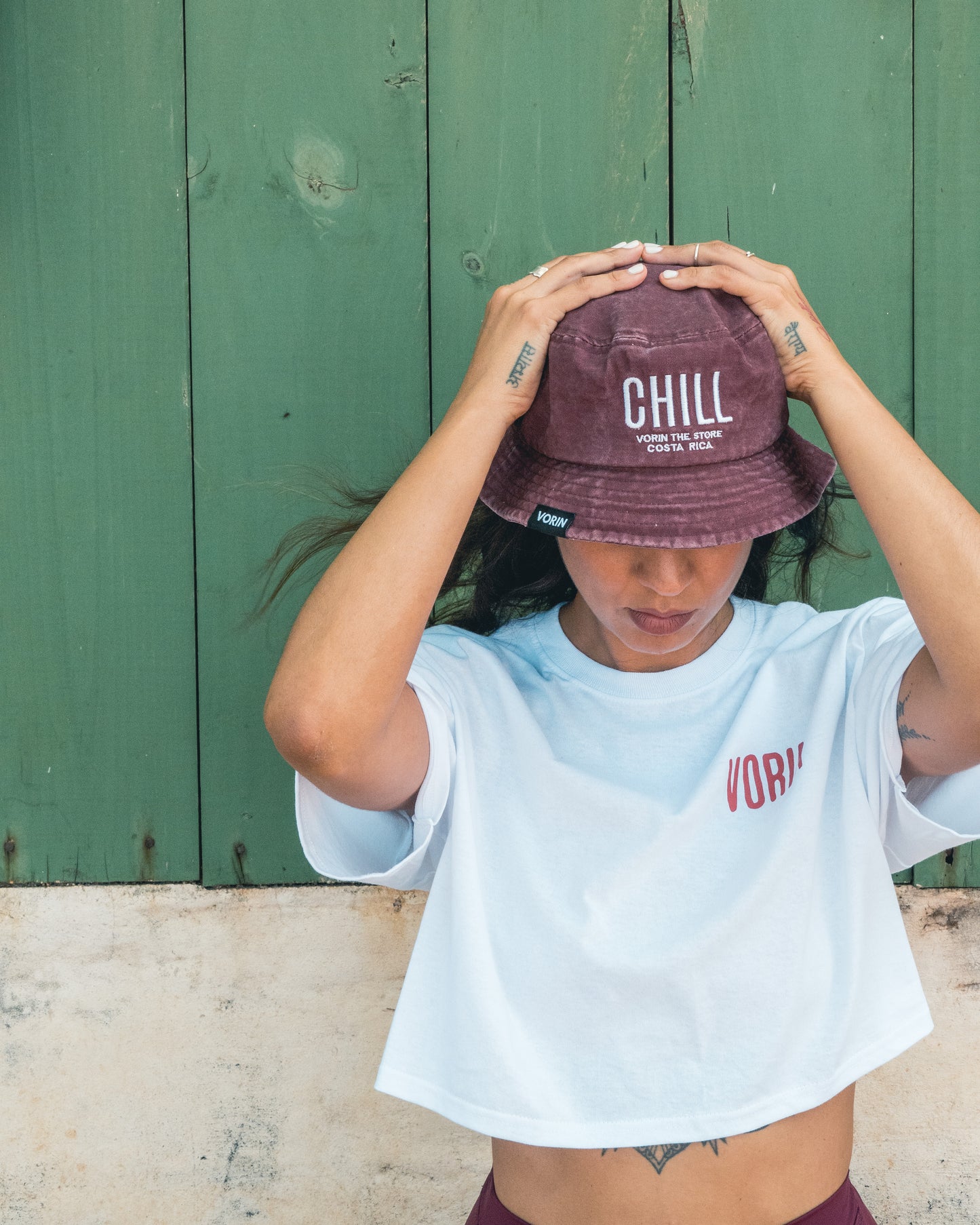 Bucket Hat CHILL Bordó – Sombrero Unisex | VORIN