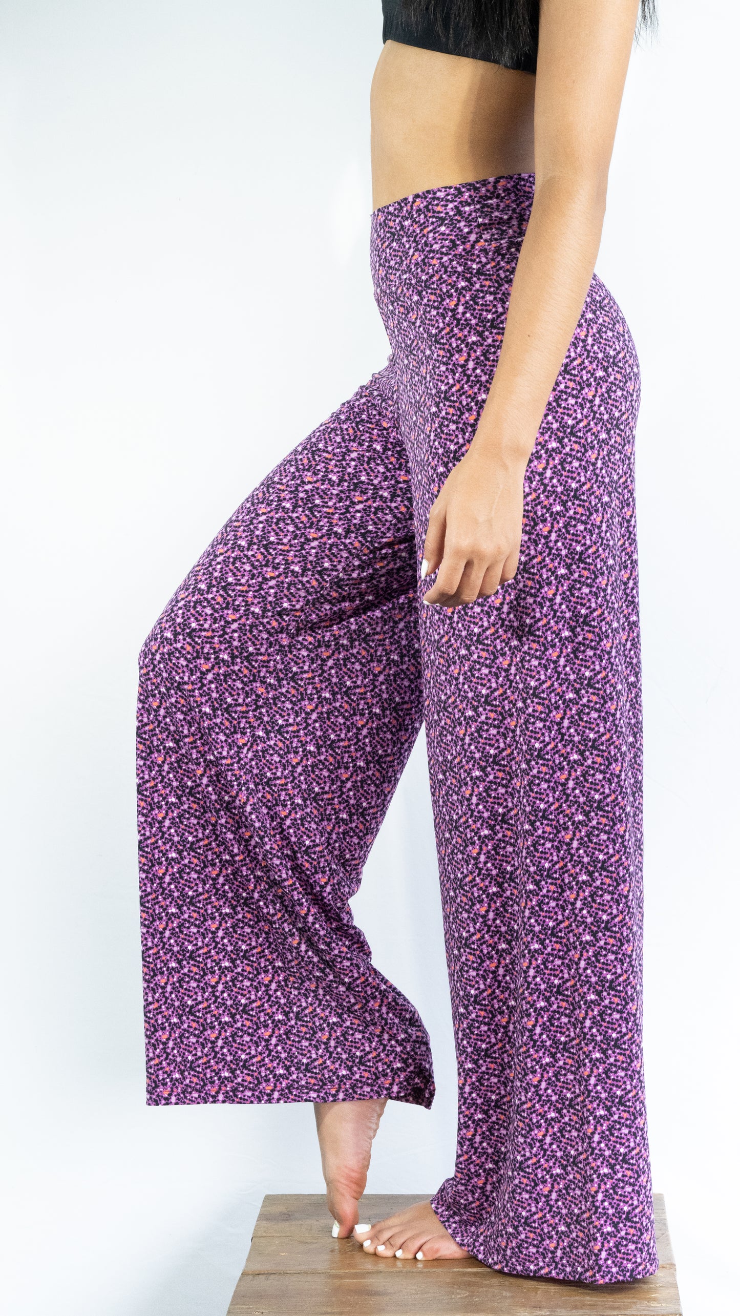 Pantalon Ancho - Lila