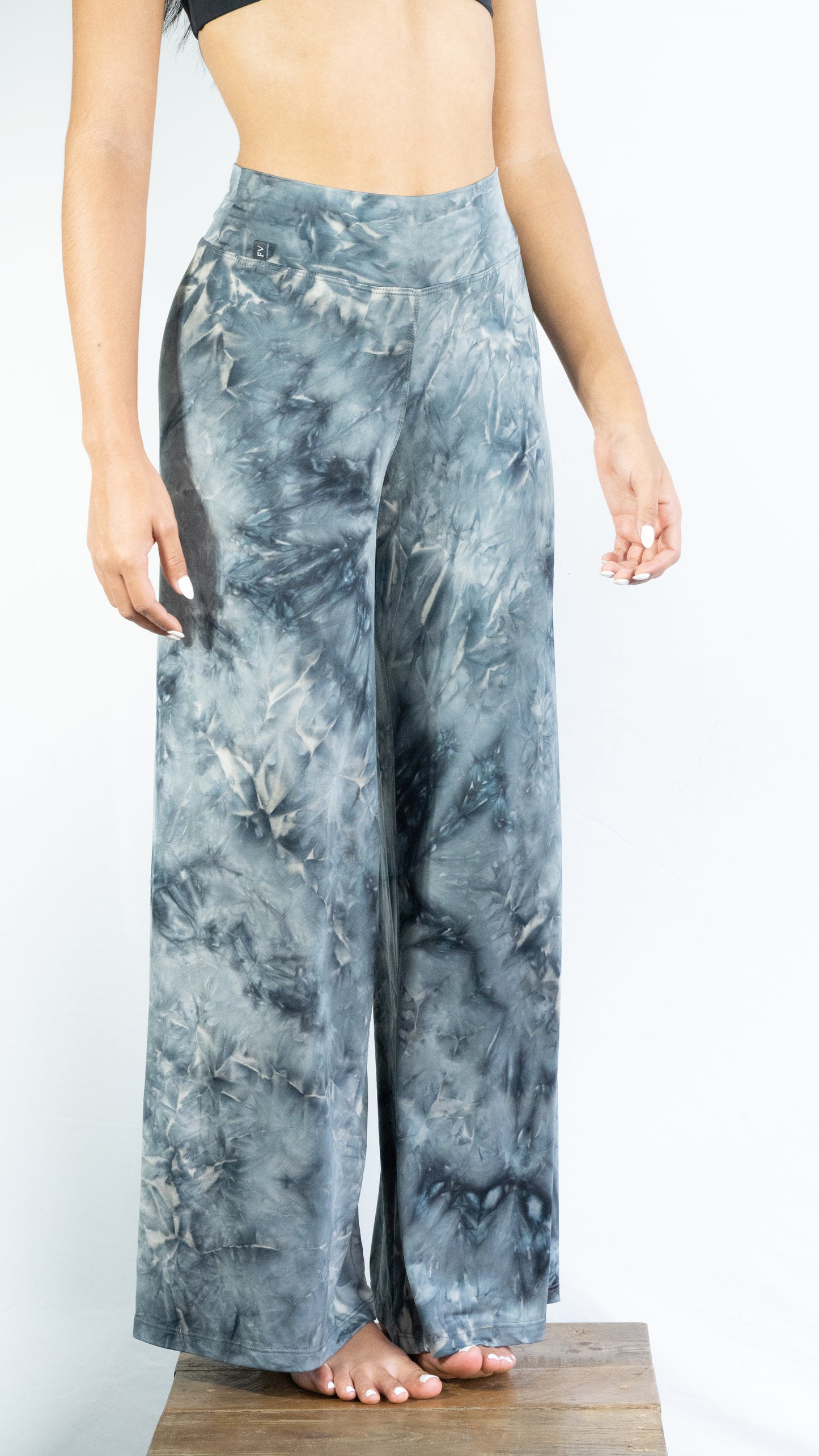 Pantalon Ancho - Tie Dye Azul