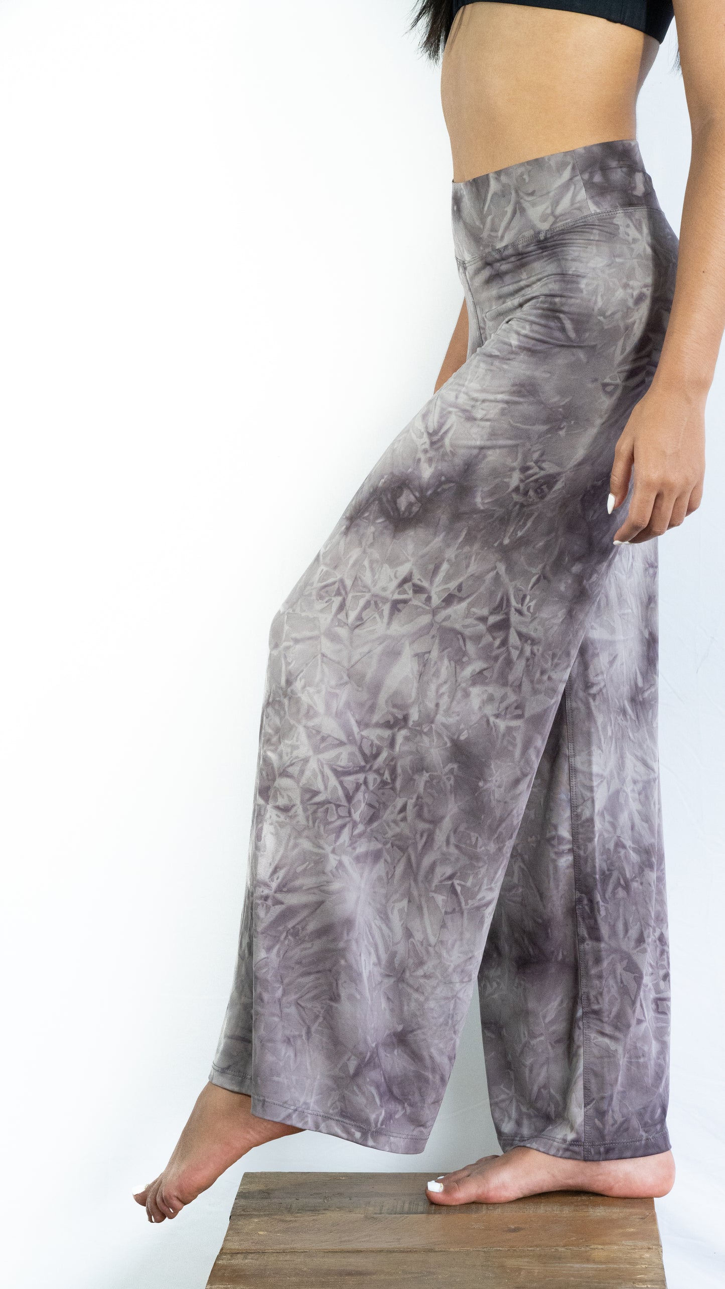 Pantalon Ancho - Tie Dye Gris