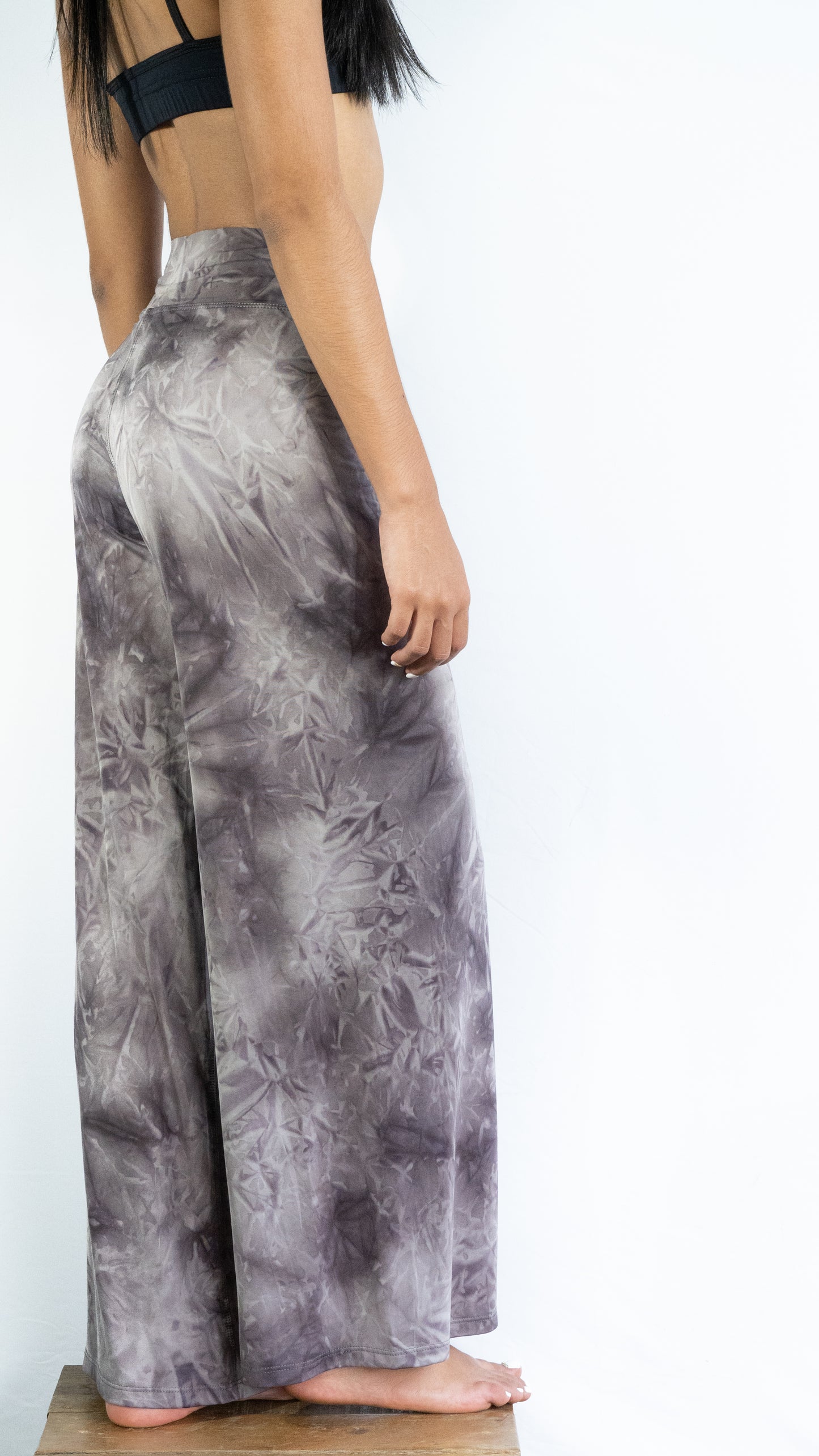 Pantalon Ancho - Tie Dye Gris